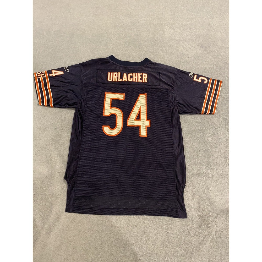 Reebok NFL Brian Urlacher #54 Chicago Bears Jersey Blue Youth XL (18-20)